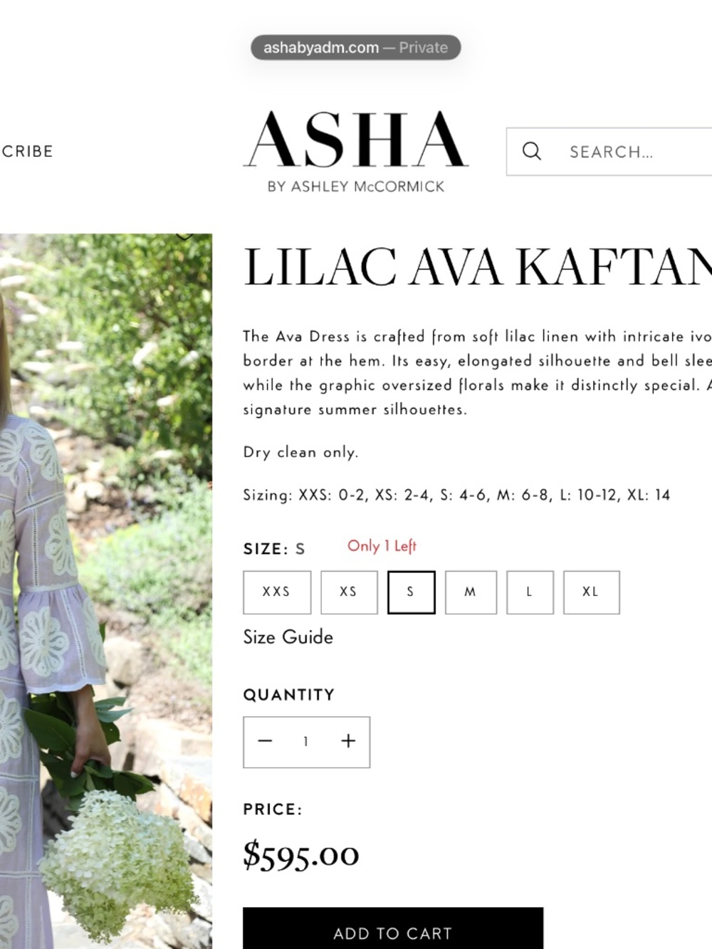Asha dress - Picture 2 of 2